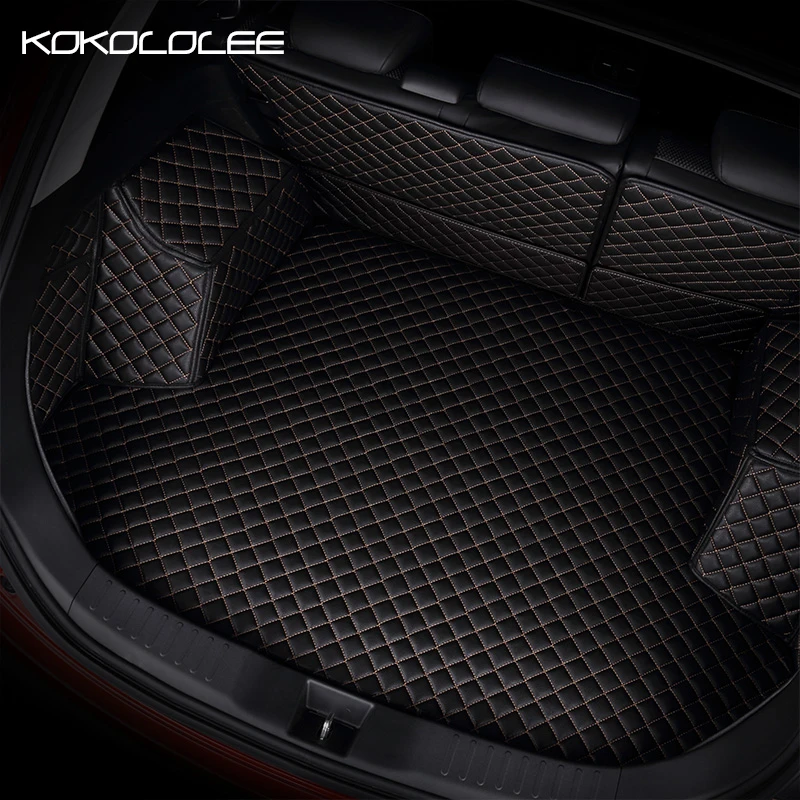 

[KOKOLOLEE] custom car trunk mat for KIA K2/3/4/5/7 Borrego KX3 Cerato Sportage Optima Maxima carnival rio ceed carens auto