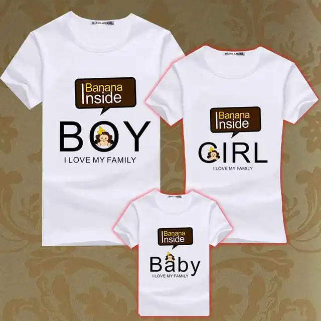 baby arrival shirts for family