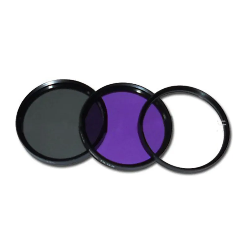 

55Mm Professional Lens Camera Filters Accessories Kit UV Mirror FLD Mirror Professional Universal Camera Lens Hood Filter