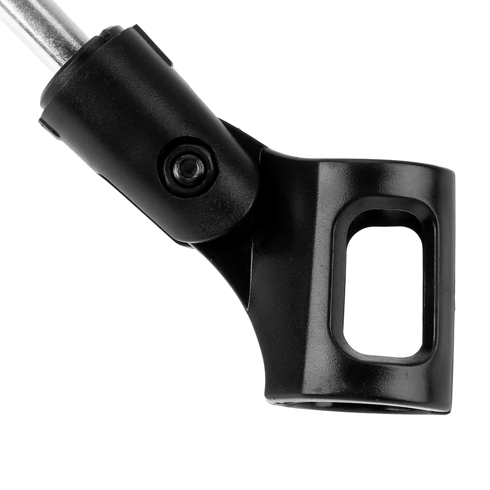 Металлическая Регулируемая подставка для микрофона телефона с функцией записи