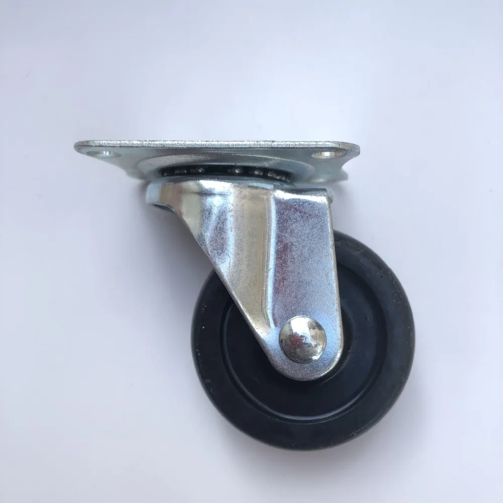 4Pcs For Auto Parts Transmission Bracket Wheel Engine Crane Rim Caster Full Iron Universal Wheel jack universal wheel