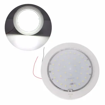

Universal LED RV Interior Led 12-24V 800LM 9W coach motorhome dome light Ceiling Light Boat Camper Trailer Single Dome