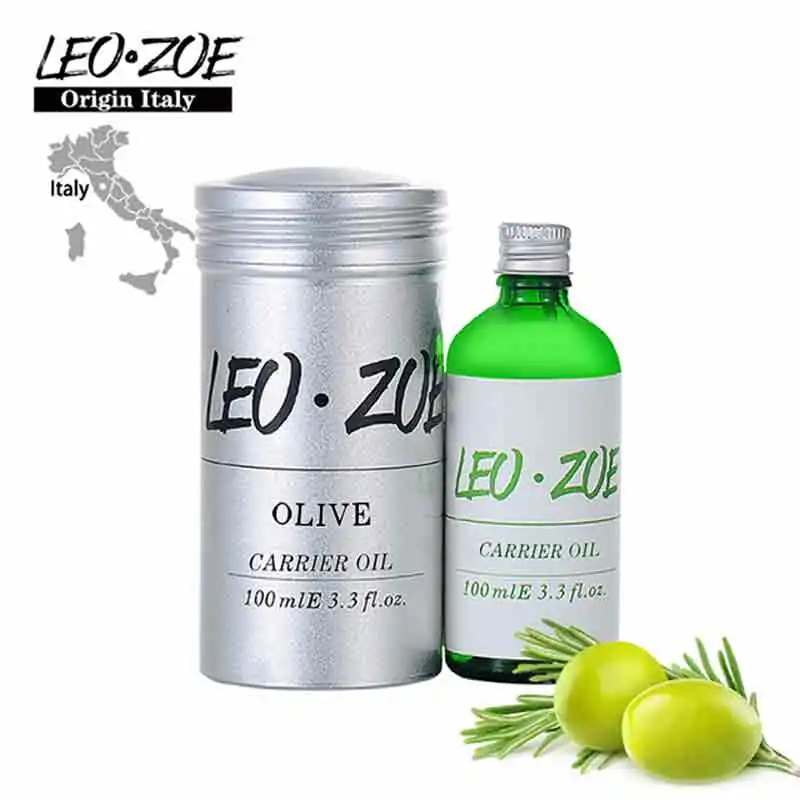 LEOZOE Pure Olive Oil Certificate Of Origin Italy Authentication High Quality Olive Essential Oil 100ML Huile Essentielle