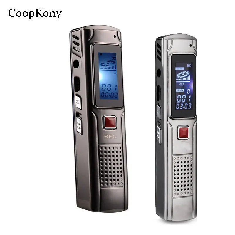 8GB Metal Voice Tracker Professional Audio Recorder Portable Business