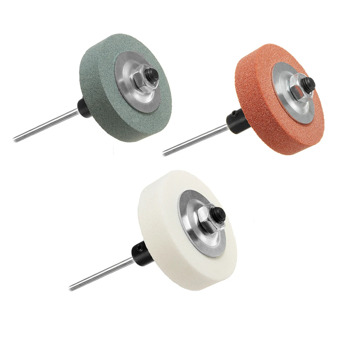 

Grinding Wheel Adapter Set Changed Electric Drill Into Grinding Machine Orange / Green / White 70x20x10mm