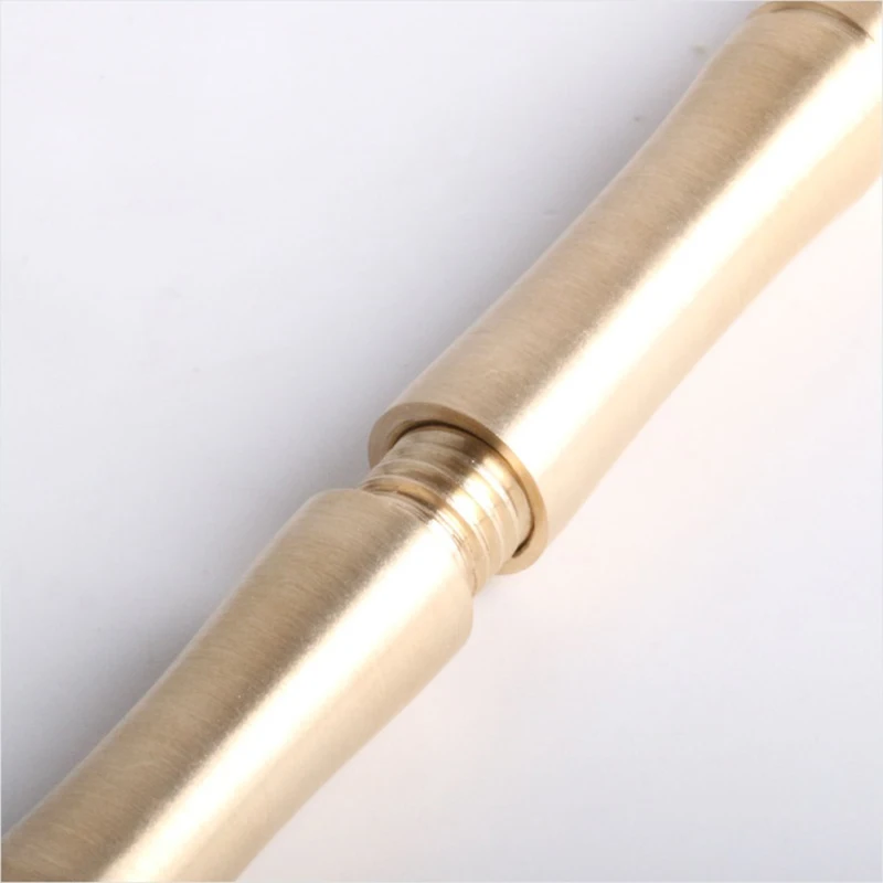 Pure Copper Tea Knife Chinese Teasets Spiral Tea Knife Cutters Pu Er Dedicated Needle accessories