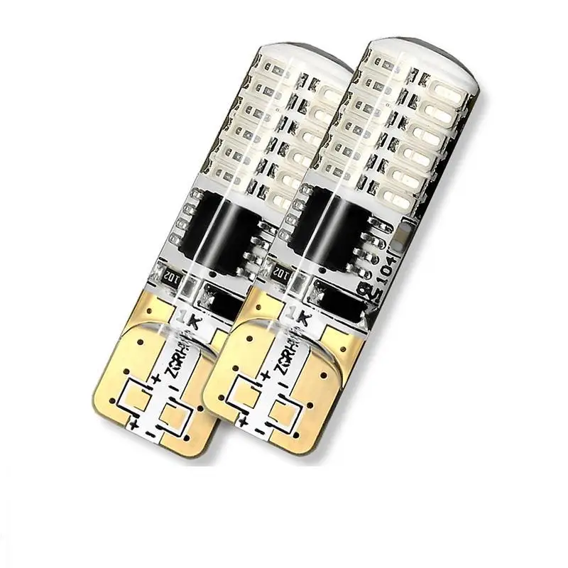 2 قطعة جديد T10 W5W 194 LED 12 V 24SMD 3030 6000 K 168 الأزرق ضوء دولاب السيارة وقوف السيارات تصريح الضباب للوصول إلى واسعة