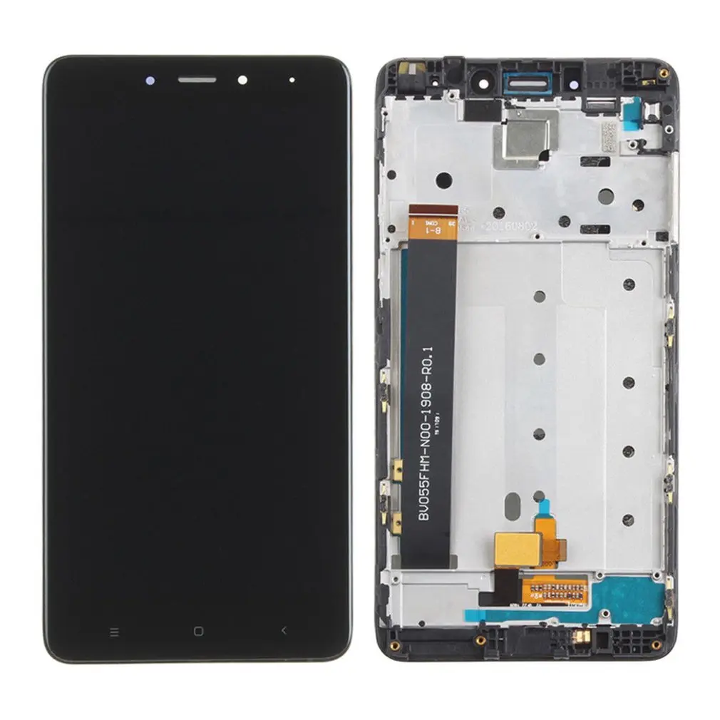 

For Xiaomi redmi Note 4 Glass LCD display Touch Screen Assembly Panel Frame Screen Digitizer Replacement Part