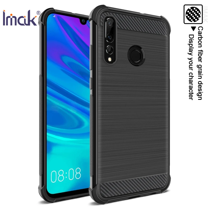 

IMAK For Huawei P Smart+ 2019 / Enjoy 9s Case Cover Soft TPU Silicone Airbag Corner Shockproof Case For Nova 4 Lite Cover Shield