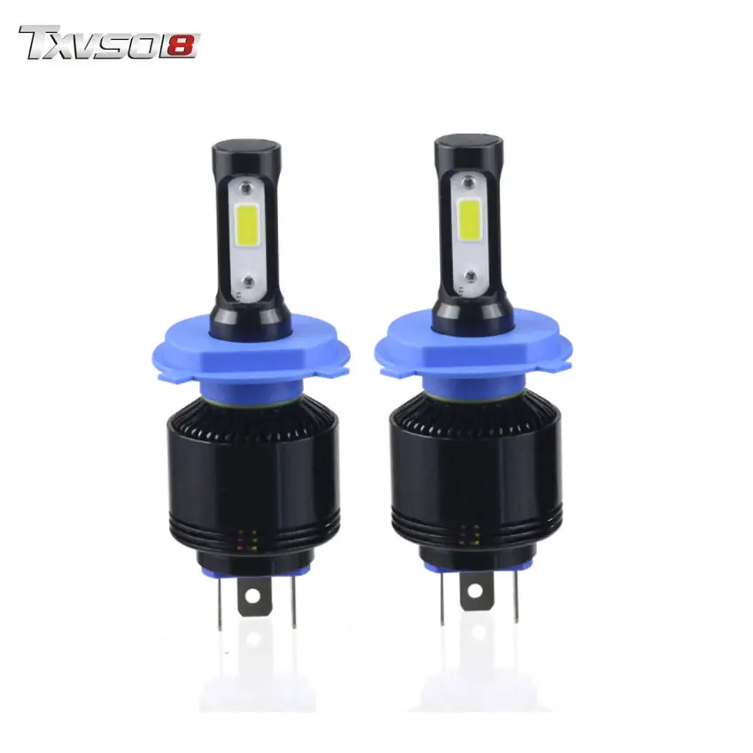 

TXVSO8 H4 LED Car Light Bulbs COB Chips 12000LM 6000K bombilla H7 H8 H11 Led Fog Headlight Bulb 72W ampoule Auto 12V Headlamp