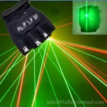New Arrived 3 Pcs 532nm 80mw Green Red Lasers Christmas Laser font b Gloves b font