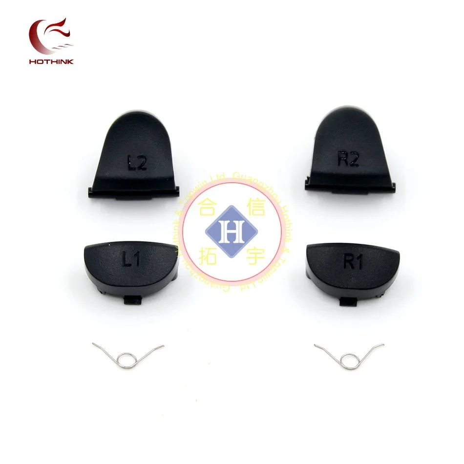 HOTHINK 2 компл./лот черный L2 L1 R2 R1 с пружины геймпад триггер ремонта кнопок Запчасти