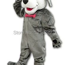 Талисман плюшевые Серая Собака костюм талисмана необычные платья пользовательские фантазии косплей костюм тема mascotte карнавальный костюм комплекты