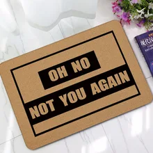 CAMMITEVER Not You снова коврик, напольный ковер домашний Забавный ковер с надписью комната для взрослых мягкие ковры спальня