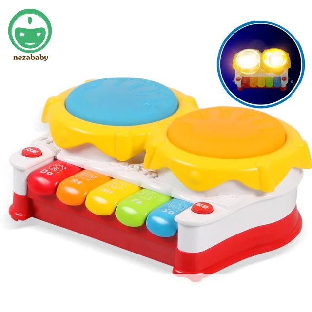 Hot baby music toys multifunctional hand drum toy baby play music toy