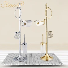 FOAP хромированная щетка для ванной комнаты держатель для салфеток держатель для туалетной бумаги аксессуары для ванной комнаты