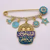 islam one of the house held of the prophet Muhammad in Islam Amanat Musa bin jafar brooch Baby Pin ► Photo 3/5