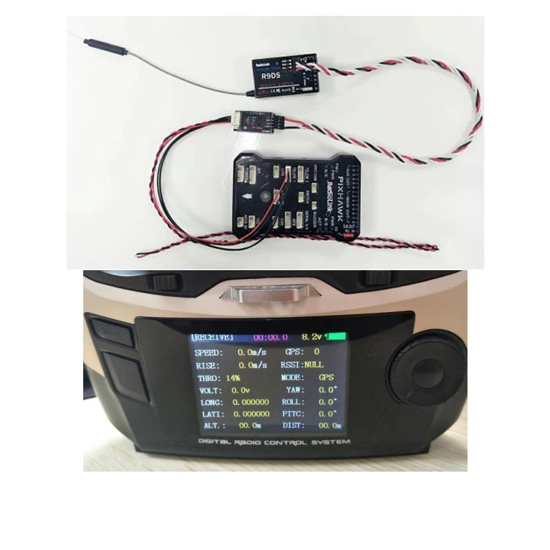 Радиоуправляемый приемник Radiolink R12DSM R12DS R9DS R8FM R6DSM R6DS R6FG 2 4G сигнал для