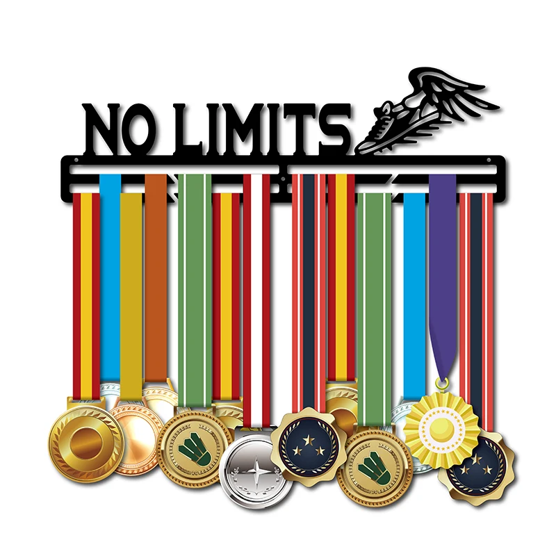 Вешалка для спортивных медалей нет ограничений медаль держатель для бега, плавание Спорт держать 30~ 40 медалей