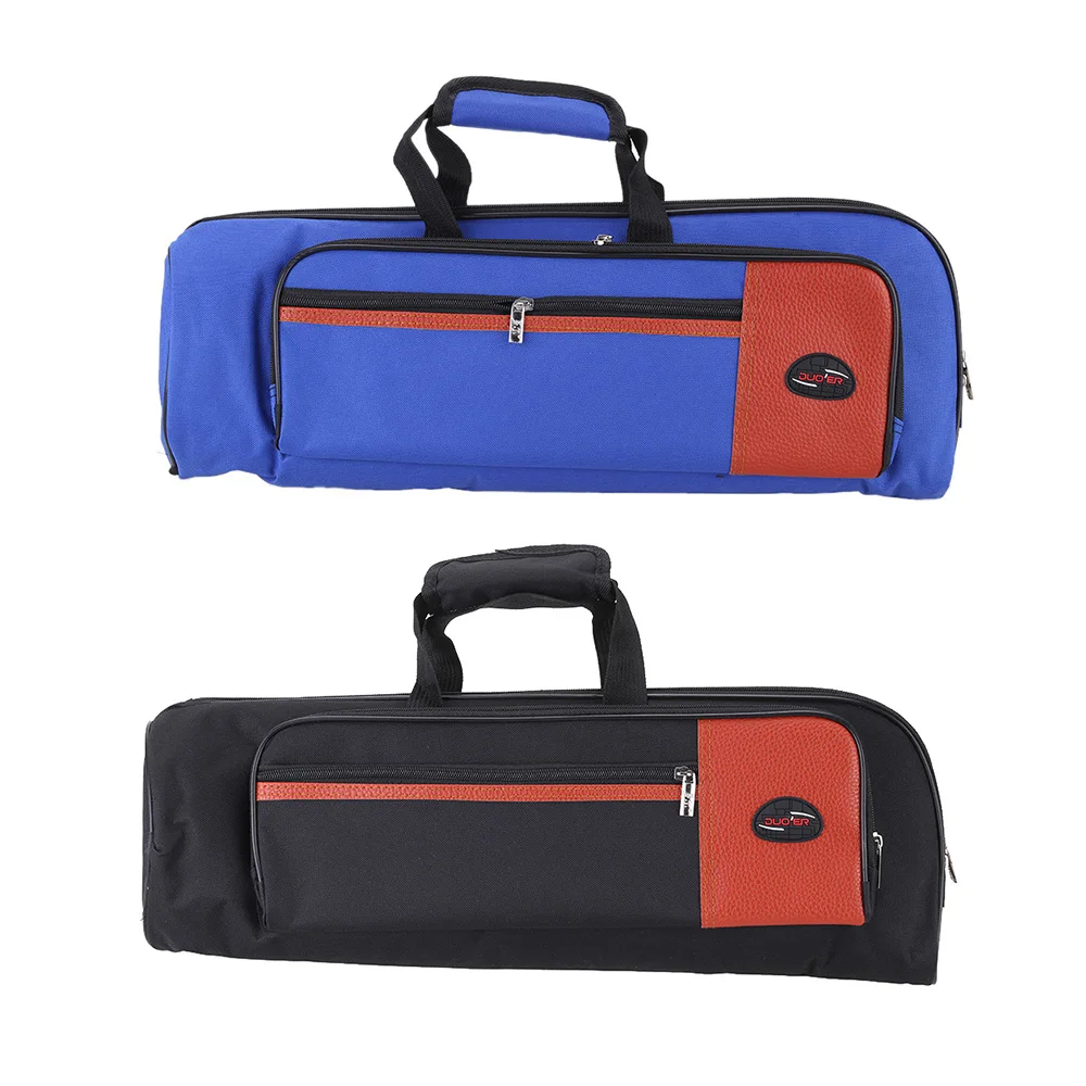 High Quality 600D Oxford Bag Case for Trumpet with Adjustable Shoulder Strap Pocket 15mm Thicken