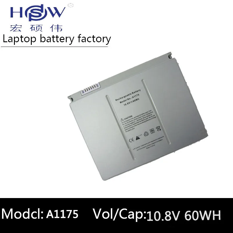 HSW 10 8 v 60Wh Аккумулятор для ноутбука A1175 MA348 Apple MacBook Pro 15 &quotA1150 A1260 MA463 MA464 MA600 MA601 MA610 MA609