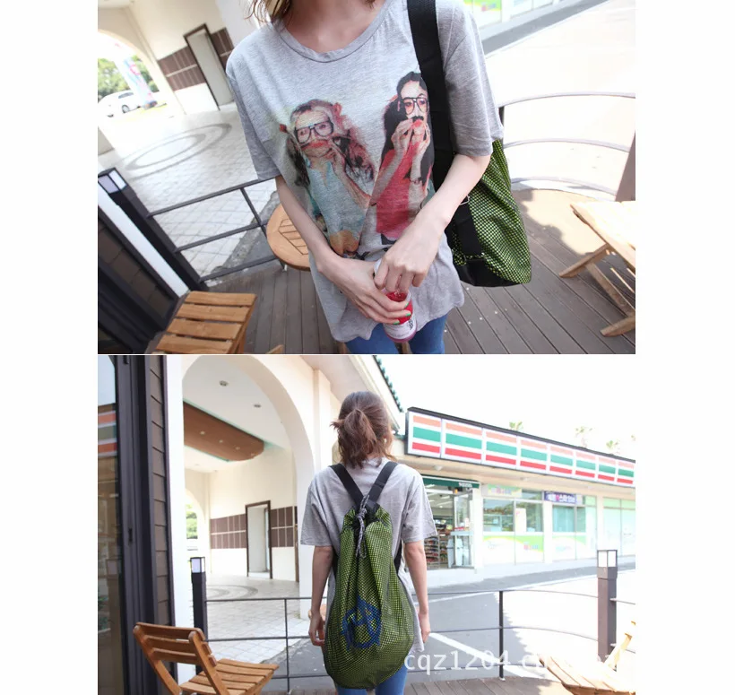 Любители рюкзак женская и мужская пляжная сумка рюкзак женщин Drawstring сумка Mochila сумки школьная сумка для девочек и мальчиков
