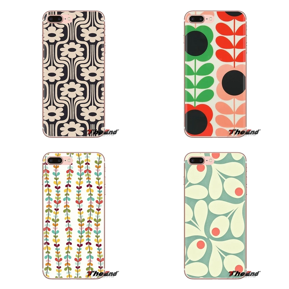 For Oneplus 3T 5T 6T Nokia 2 3 5 6 8 9 230 3310 2.1 3.1 5.1 7 Plus 2017 2018 Transparent Soft Covers Multi Stem Orla Kiely Folio |
