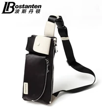 Сумки из натуральной кожи, яловая нейлоновая многофункциональная поясная сумка для мужчин, поясная сумка, сумка для денег, сумка на плечо, нагрудная сумка