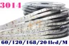 New SMD 3014 LED Strip, Super Bright 60/120/168/204led/m waterproof and no waterproof led tape light DC 12V white color,5m/lot ► Photo 1/6