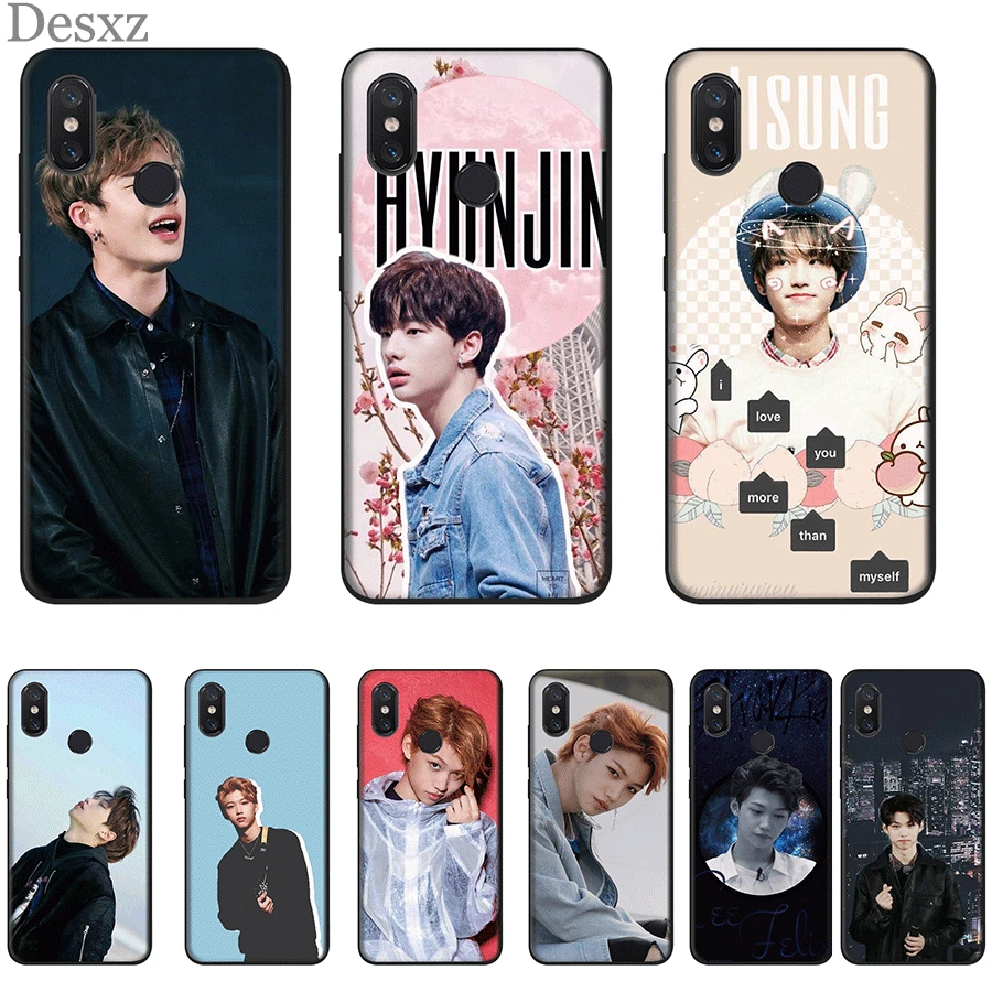 

Desxz Silicone Phone Case For Xiaomi Mi 6 8 9 SE A1 A2 5X 6X MAX 3 Lite Cover Felix Stray Kids Bag