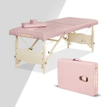 Складная Косметическая кровать 184 см Длина 71 см ширина портативная мебель для салона деревянные портативные массажные столы для спа