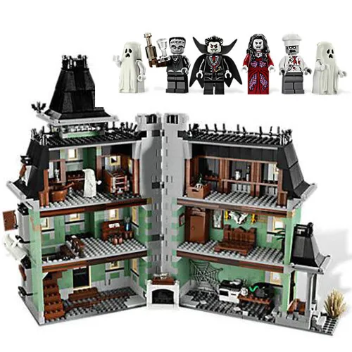

16007 Specter Fighter The Haunted Soul House Model Building Block Kits 2141pcs Brick Toy Gift Compatible With Bela 10228