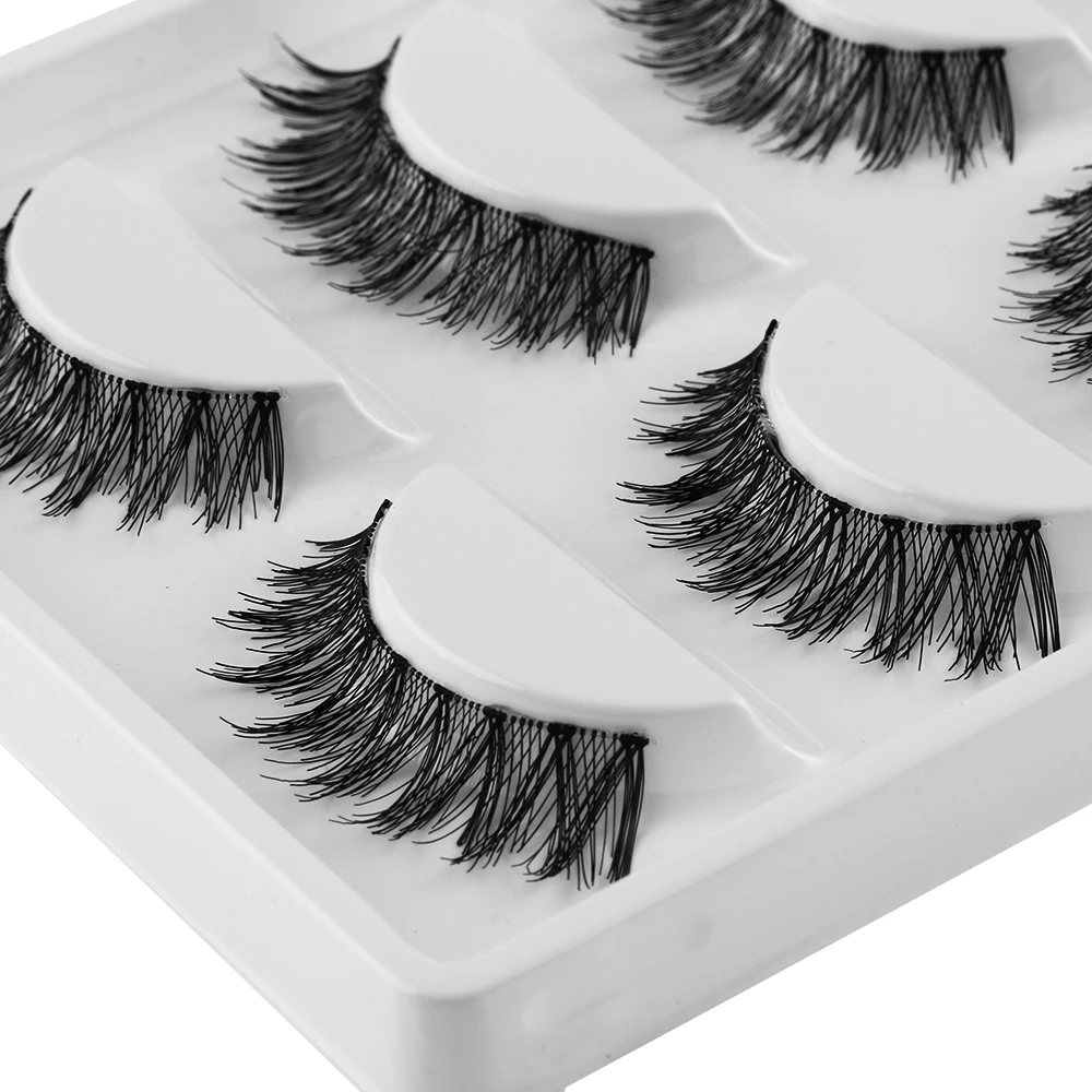 

5 Pairs Natural Sparse Eye Lashes Extension Makeup Beauty Long Soft False Eyelashes Tools 041