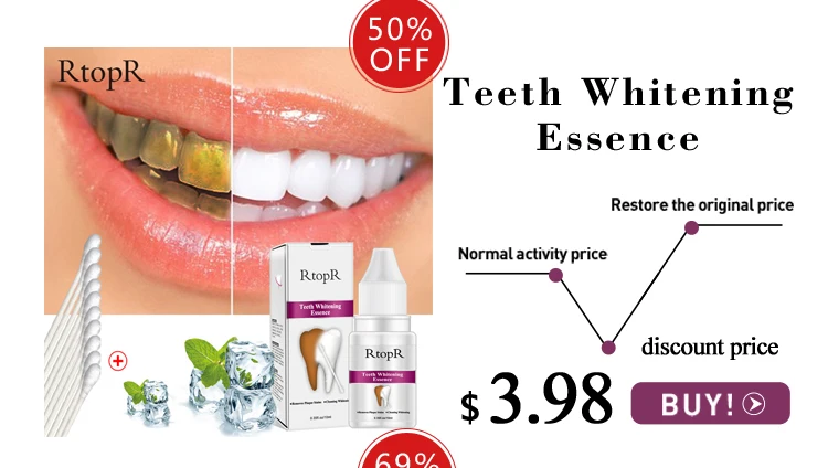 Teeth Oral Hygiene Essence Whitening Essence Daily Use Effective Remove Plaque Stains Cleaning Product teeth Cleaning Water 10ml