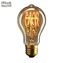110V 220V 240V A19 E27 лампы Эдисона 40 Вт старинная Винтаж лампа светильник накаливания Эдисона Светильник лампа накаливания(Эдисона