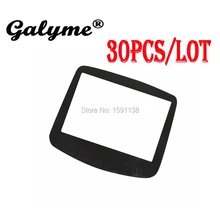 30 шт/партия Горячая дисплей черный цвет пластиковая панель защиты экрана для GameBoyAdvance пластиковые экранные линзы панель мальчик Advance