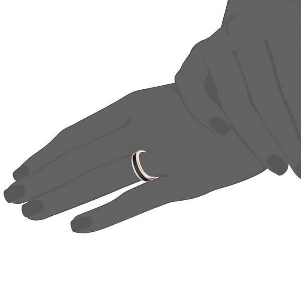 HIMONGOO 6 мм мужское Карбидное обручальное кольцо из карбида вольфрама инкрустация черного углеродного волокна комфорт Размер 7-13