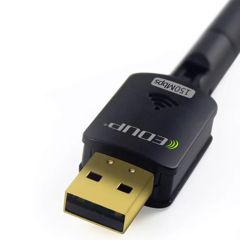 EDUP беспроводной wifi адаптер с 6dBi антенной 2,4G 802.11n/g/b мини USB wifi карта для windows Vista 7 8 Linux MAC OS