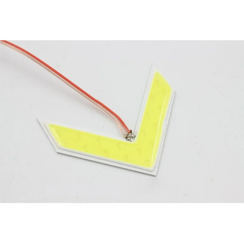 1 шт. Авто COB 18SMD 18 светодиодный стрелки лампы индикатора Безопасный светодиодный панели автомобиля указатель поворота бокового зеркала светильник 7-Цвет