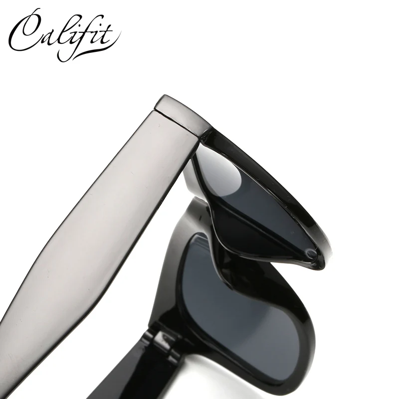 CALIFIT стекло Новые поляризованные солнцезащитные очки мужские UV400 классические