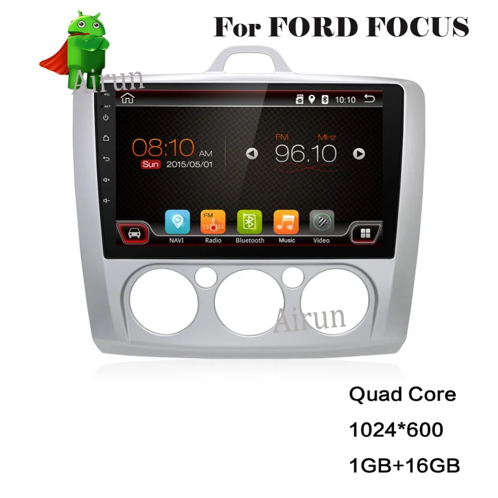 

For 9 inch Pure Android Car DVD GPS for Ford focus 2 Android with WiFi/GPS Navi/FM/AM Radio/Bluetooth/Multimedia/USB/SD/ AUX