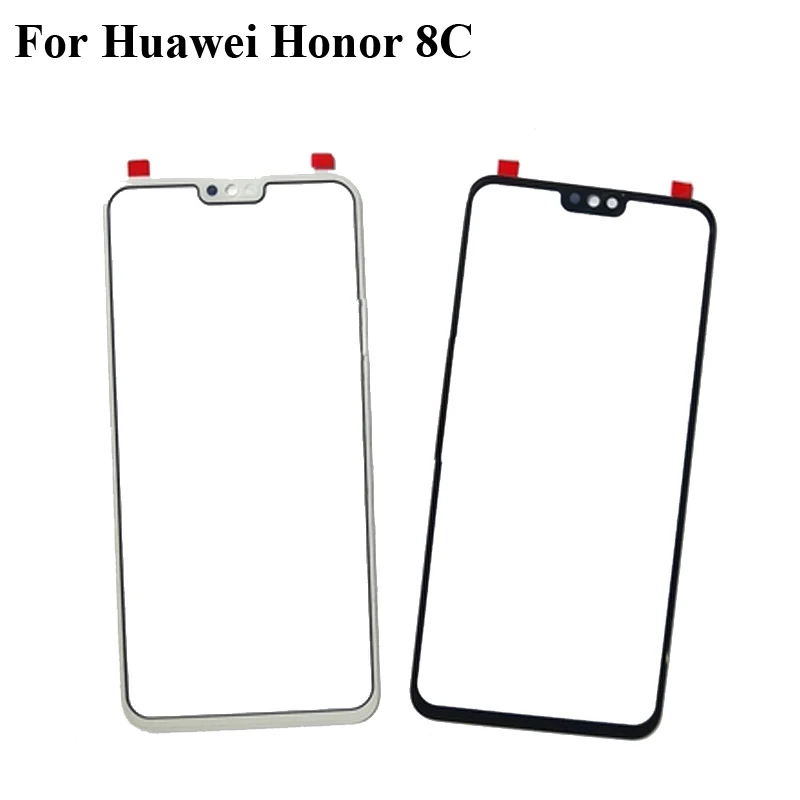 

6.26" For Huawei Honor 8C Glass Lens touchscreen Touch screen Outer Screen For Honor 8 C honor8c Glass Cover without flex