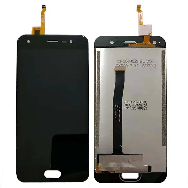 For BQ Mobile BQ-5012L Rich BQ5012L BQ 5012L LCD Display+Touch Screen Digitizer Assembly Black White Color with tape&tools