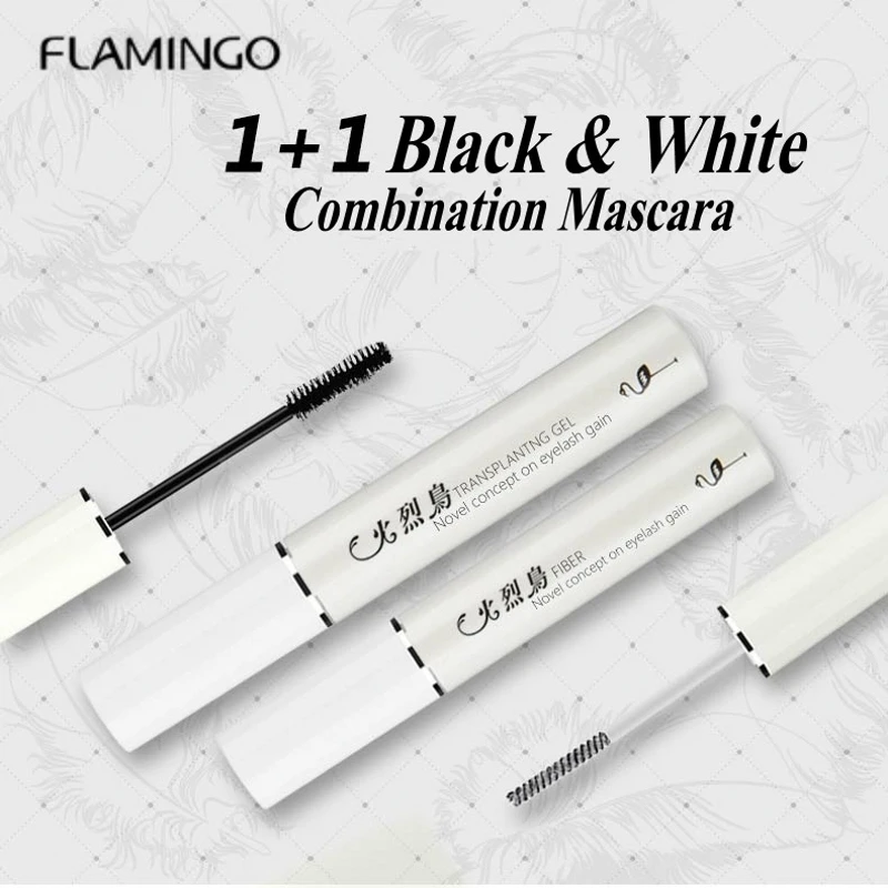 

5pcs/1package China 1st Combination Mascara Flamingo Eye Makeup Eyelash Volumizing Lengthening Plumping Thick Mascara