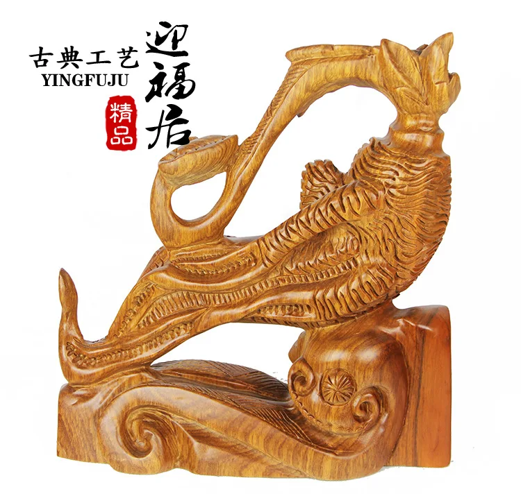 

Grass pear wood carving crafts boutique rosewood wishful life Wenwan wooden ornaments jewelry creative Home Furnishing