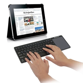 

Zoweetek K12BT-1 Hebrew Ultra Slim Multimedia Aluminum Wireless Bluetooth Keyboard For IOS Android PC