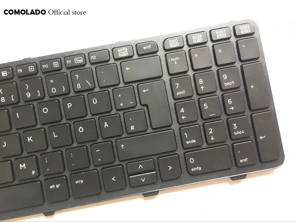 GR Germany  laptop keyboard for HP ProBook 450G1 455G1 470G1 450G2 455G2 470G2 with black frame backlight keyboard GR layout (2)