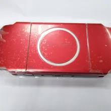 Красного цвета для Оборудование для PSP 1000 Оборудование для PSP 2000 Оборудование для PSP 3000 Оборудование для PSP 3000 полный Крышка корпуса чехол игровой консоли Замена с кнопками комплект