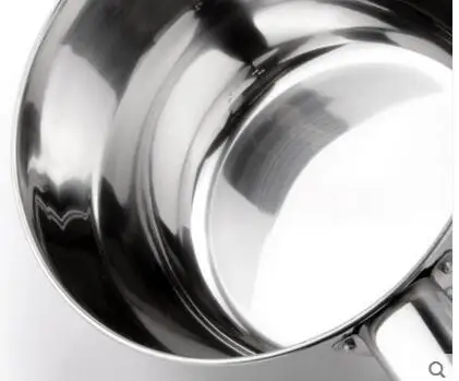 Stainless steel water scoop Kitchen thickened water spoon household long handle scoop