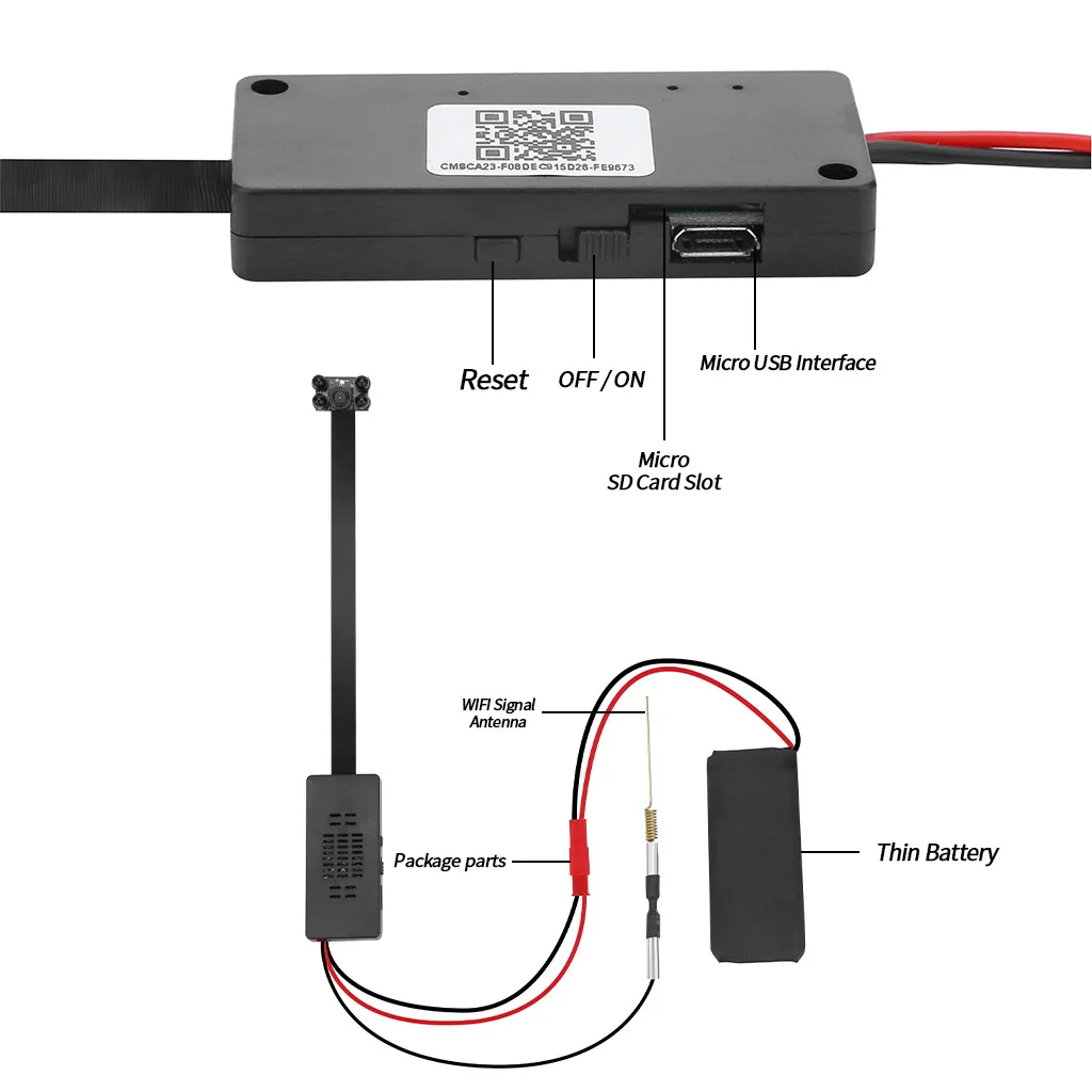 Мини wifi 1080P HD ip-камера безопасности беспроводной DIY модуль DV DVR NVR няня Micro Cam Домашняя безопасность Z527